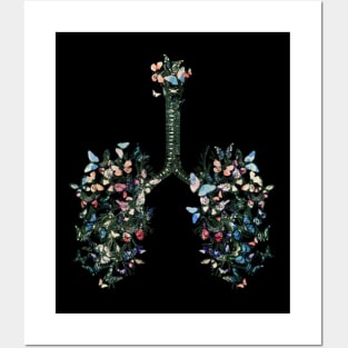 Lung Anatomy / Cancer Awareness 19 Posters and Art